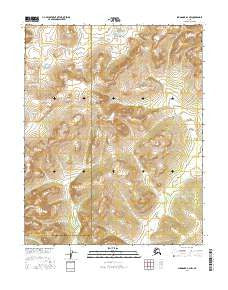 Shungnak A-4 NW Alaska Current topographic map, 1:25000 scale, 7.5 X 7.5 Minute, Year 2016