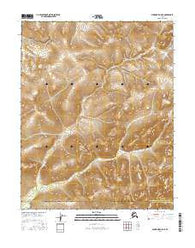 Shungnak A-5 NE Alaska Current topographic map, 1:25000 scale, 7.5 X 7.5 Minute, Year 2016