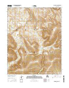 Shungnak A-5 NW Alaska Current topographic map, 1:25000 scale, 7.5 X 7.5 Minute, Year 2016