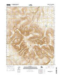 Shungnak A-6 NE Alaska Current topographic map, 1:25000 scale, 7.5 X 7.5 Minute, Year 2015
