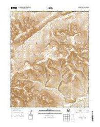 Shungnak A-6 SE Alaska Current topographic map, 1:25000 scale, 7.5 X 7.5 Minute, Year 2015