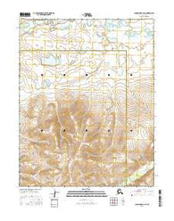 Shungnak B-3 NE Alaska Current topographic map, 1:25000 scale, 7.5 X 7.5 Minute, Year 2016