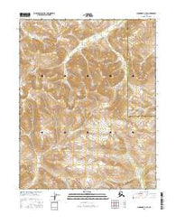 Shungnak B-3 SE Alaska Current topographic map, 1:25000 scale, 7.5 X 7.5 Minute, Year 2016
