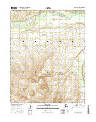 Shungnak B-4 NE Alaska Current topographic map, 1:25000 scale, 7.5 X 7.5 Minute, Year 2016