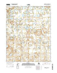 Shungnak B-5 NW Alaska Current topographic map, 1:25000 scale, 7.5 X 7.5 Minute, Year 2015