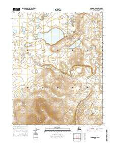 Shungnak B-6 SE Alaska Current topographic map, 1:25000 scale, 7.5 X 7.5 Minute, Year 2015
