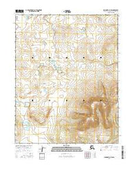 Shungnak C-4 SW Alaska Current topographic map, 1:25000 scale, 7.5 X 7.5 Minute, Year 2016