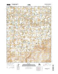 Shungnak C-6 NE Alaska Current topographic map, 1:25000 scale, 7.5 X 7.5 Minute, Year 2015