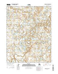 Shungnak C-6 NW Alaska Current topographic map, 1:25000 scale, 7.5 X 7.5 Minute, Year 2015