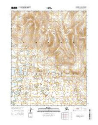 Shungnak C-6 SE Alaska Current topographic map, 1:25000 scale, 7.5 X 7.5 Minute, Year 2015