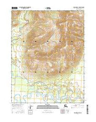 Shungnak D-2 NE Alaska Current topographic map, 1:25000 scale, 7.5 X 7.5 Minute, Year 2016
