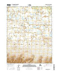 Shungnak D-2 SE Alaska Current topographic map, 1:25000 scale, 7.5 X 7.5 Minute, Year 2016