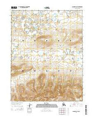 Shungnak D-4 SW Alaska Current topographic map, 1:25000 scale, 7.5 X 7.5 Minute, Year 2015