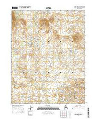 Shungnak D-5 NE Alaska Current topographic map, 1:25000 scale, 7.5 X 7.5 Minute, Year 2015