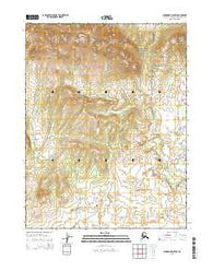 Shungnak D-5 NW Alaska Current topographic map, 1:25000 scale, 7.5 X 7.5 Minute, Year 2015