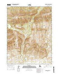 Shungnak D-6 NW Alaska Current topographic map, 1:25000 scale, 7.5 X 7.5 Minute, Year 2015