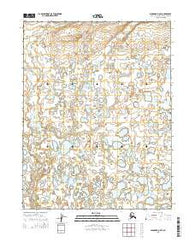 Shungnak D-6 SE Alaska Current topographic map, 1:25000 scale, 7.5 X 7.5 Minute, Year 2015