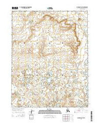 Shungnak D-6 SW Alaska Current topographic map, 1:25000 scale, 7.5 X 7.5 Minute, Year 2015