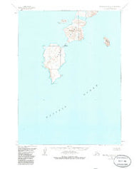 Simeonof Island D-4 Alaska Historical topographic map, 1:63360 scale, 15 X 15 Minute, Year 1963