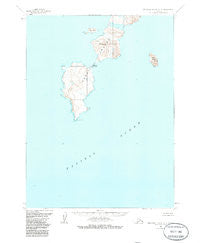 Simeonof Island D-4 Alaska Historical topographic map, 1:63360 scale, 15 X 15 Minute, Year 1963