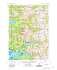 Sitka A-4 Alaska Historical topographic map, 1:63360 scale, 15 X 15 Minute, Year 1951