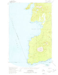 Sitka A-6 Alaska Historical topographic map, 1:63360 scale, 15 X 15 Minute, Year 1951