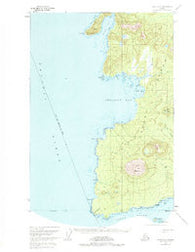 Sitka A-6 Alaska Historical topographic map, 1:63360 scale, 15 X 15 Minute, Year 1951