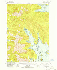 Sitka B-1 Alaska Historical topographic map, 1:63360 scale, 15 X 15 Minute, Year 1948