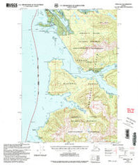 Sitka B-2 Alaska Historical topographic map, 1:63360 scale, 15 X 15 Minute, Year 2000