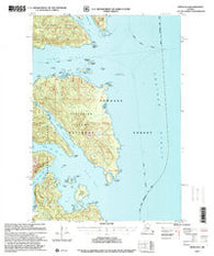 Sitka B-3 Alaska Historical topographic map, 1:63360 scale, 15 X 15 Minute, Year 1997