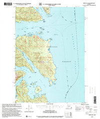 Sitka B-3 Alaska Historical topographic map, 1:63360 scale, 15 X 15 Minute, Year 1997