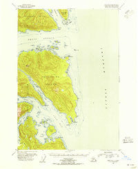Sitka B-3 Alaska Historical topographic map, 1:63360 scale, 15 X 15 Minute, Year 1948