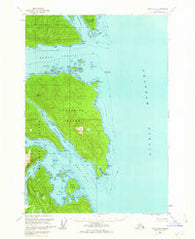 Sitka B-3 Alaska Historical topographic map, 1:63360 scale, 15 X 15 Minute, Year 1951