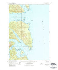 Sitka B-3 Alaska Historical topographic map, 1:63360 scale, 15 X 15 Minute, Year 1951