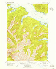 Sitka B-4 Alaska Historical topographic map, 1:63360 scale, 15 X 15 Minute, Year 1951