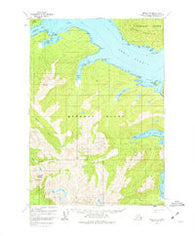 Sitka B-4 Alaska Historical topographic map, 1:63360 scale, 15 X 15 Minute, Year 1951