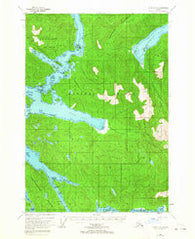 Sitka B-5 Alaska Historical topographic map, 1:63360 scale, 15 X 15 Minute, Year 1948