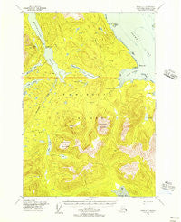 Sitka C-1 Alaska Historical topographic map, 1:63360 scale, 15 X 15 Minute, Year 1948