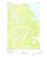 Sitka C-1 Alaska Historical topographic map, 1:63360 scale, 15 X 15 Minute, Year 1951