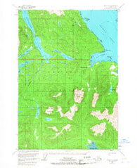 Sitka C-1 Alaska Historical topographic map, 1:63360 scale, 15 X 15 Minute, Year 1951