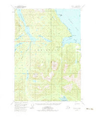 Sitka C-1 Alaska Historical topographic map, 1:63360 scale, 15 X 15 Minute, Year 1951