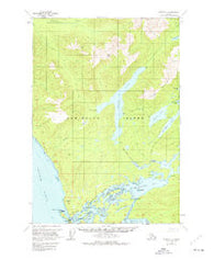 Sitka C-2 Alaska Historical topographic map, 1:63360 scale, 15 X 15 Minute, Year 1951