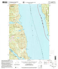 Sitka C-3 Alaska Historical topographic map, 1:63360 scale, 15 X 15 Minute, Year 1997