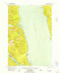 Sitka C-3 Alaska Historical topographic map, 1:63360 scale, 15 X 15 Minute, Year 1948