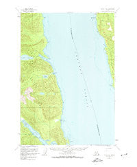 Sitka C-3 Alaska Historical topographic map, 1:63360 scale, 15 X 15 Minute, Year 1951