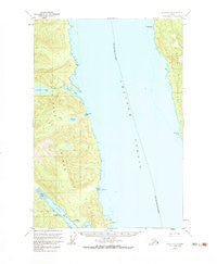 Sitka C-3 Alaska Historical topographic map, 1:63360 scale, 15 X 15 Minute, Year 1951