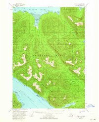 Sitka C-4 Alaska Historical topographic map, 1:63360 scale, 15 X 15 Minute, Year 1951