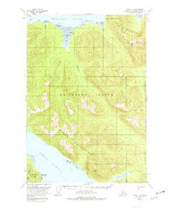 Sitka C-4 Alaska Historical topographic map, 1:63360 scale, 15 X 15 Minute, Year 1951