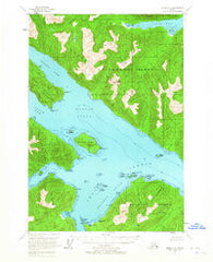Sitka C-5 Alaska Historical topographic map, 1:63360 scale, 15 X 15 Minute, Year 1951