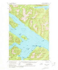Sitka C-5 Alaska Historical topographic map, 1:63360 scale, 15 X 15 Minute, Year 1951